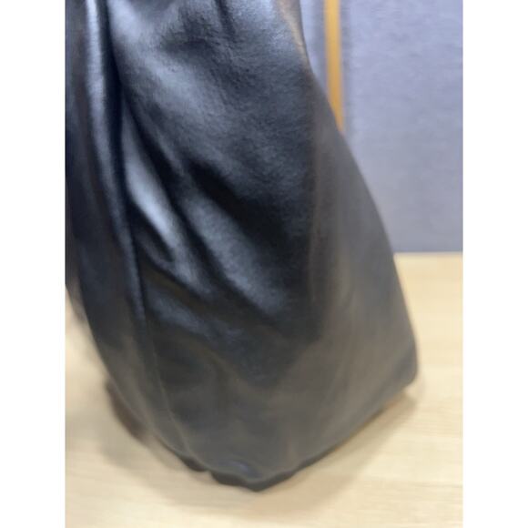 Ann Taylor Bag Black Buttery Leather Tote Size XL Great Quality - Picture 5 of 13